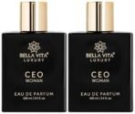 Bella Vita Luxury CEO Woman Eau De Parfum Perfume with Ylang Ylang, Vanilla, Musk, Tonka & Plum|Spicy Long Lasting EDP Fragrance Scent for Women 100Ml (Pack of 2) - Fast UK Delivery - Image 2