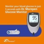 Dr. Morepen BG-03 Gluco One Glucometer Combo, 50 Strips (Multicolor) - Fast UK Delivery - Image 6