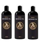 Beaface Mehendi Oil for Stains Darker 200ml | Henna Mehandi Oil for Making Mahendi Cones | Mehandi Oil | Pure Mehandi Oil For Hands | Mahendi Nikhar Oil - Fast UK Delivery