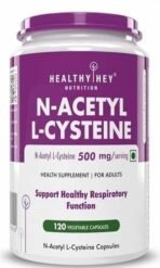 Healthyhey Nutrition N-Acetyl L-Cysteine (NAC) - Non-GMO - Gluten Free -Pack of 120 Veg. Capsules - Fast UK Delivery - Image 2