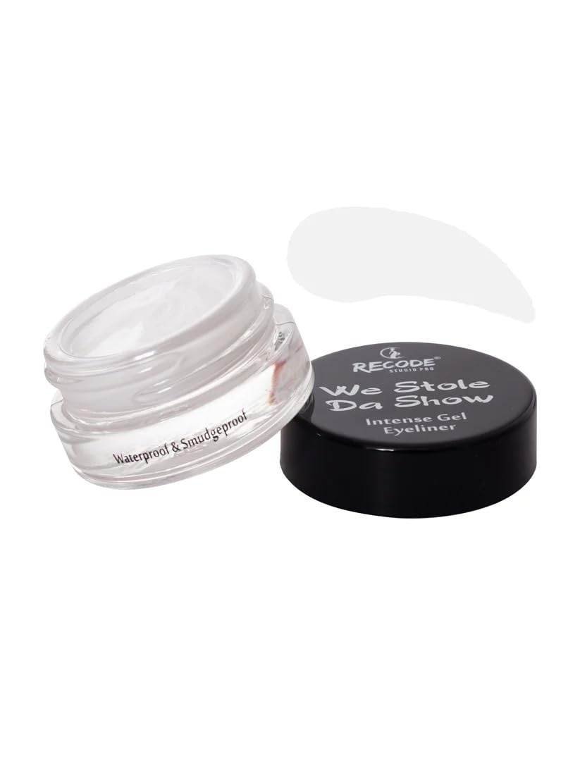 uk412y-gI003L-1-1.jpg Recode Gel Eyeliner | We Stole Da Show | White | 5 Gms - Fast UK Delivery - Image 1