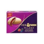 Parle Milano Hide & Seek Centre Filled Mixed Berries Biscuits, 125g Pack - Fast UK Delivery - Image 2