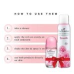 Enchanteur Romantic Perfumed Deo Spray For Women, 150ml & Romantic Roll-On Deodorant, 50ml - Fast UK Delivery - Image 7