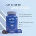 Arth Sleep Support Gummies - Natural Sleep Aid for Restless Sleep | Supports Blissful, Undisturbed sleep | Contains Melatonin (5mg), L-Theanine (50mg), Chamomile Extract, and Passion Flower | 30-Day Sleep Supplement (30 Gummies) - Fast UK Delivery - Image 7