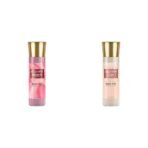 Bella Vita Luxury Unisex Adult Musk Senorita & Glam Body Spray Mist Perfume Combo With Long Lasting Refreshing Floral & Fruity Fragrance Scent Of Jasmine, 150 Ml Each - Fast UK Delivery