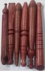FA INDUSTRIES Foot Massage Wooden Reflexology Health Stick Tool Small Wooden Stick Therapy Reflexology Traditional Tool Hand Head Foot Face Body Red Wood - Wooden Massager Tools (Set of 6) - Brown - Fast UK Delivery - Image 7