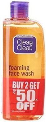 Clean & Clear Foaming Facewash, 150ml (Pack Of 2) - Fast UK Delivery - Image 4