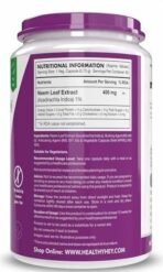 HealthyHey Nutrition Neem Leaf Extract (Indica), 60 Veg. Capsules - Natures Miracle Detoxifying Agent. Promotes Healthy Respiratory, Digestive and Immune System - No GMO. Gluten Free. - Fast UK Delivery - Image 3