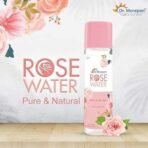DR. MOREPEN Pure & Natural Rose Water for Face, Alcohol Free Toner - 120ml Pack of 5 - Image 3