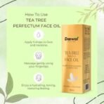 Deewal Tea Tree Oil for Acne & Blemish-Free Skin | 100% Pure & Organic Face Oil | Natural Skin Purifier | Reduces Dark Spots & Signs of Aging | Ideal for Clear, Healthy Skin | For All Skin Types - Fast UK Delivery - Image 5