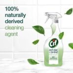 CIF Power & Shine Antibacterial MultiPurpose Cleaner Spray for Kitchen & Bathroom Surfaces, Kills 99.99% Germs, Suitable for Chimney, Gas Stove, Tiles & Sink, 700ml - Fast UK Delivery - Image 6