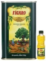 Figaro Olive Oil- Pure Olive Oil 200ml Tin & Figaro Olive Oil- Pure Olive Oil - 100ml Bottle - Fast UK Delivery - Image 2