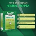 Deewal Herbal Khadi Mehndi | Natural Henna Powder for Black Hair Color and Hair Growth | For both men and women (Pack of 2) - Fast UK Delivery - Image 7