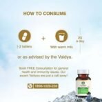 Maharishi Ayurveda Shilajeet Rasayana 500 MG | Natural & Pure Shilajit for Strength, Stamina & Endurance | 60 Tablets Pack of 2 - Fast UK Delivery - Image 7