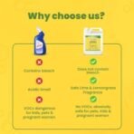 Koparo Toilet Cleaner | 5 Litre | Lime & Lemongrass Fragrance | Removes Limescale | Plant Powered & Non-Toxic - Fast UK Delivery - Image 5