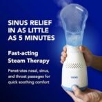 Vicks Personal Sinus Steam Inhaler with Soft Face Mask Face Humidifier with Targeted Steam - Aids with Sinus Problems, Congestion and Cough, Works With Vicks VapoPads (not included) - Fast UK Delivery - Image 5