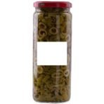 FIGARO Sliced Green Olives, 450 g - Fast UK Delivery - Image 3