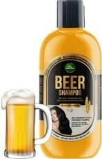 Parle Ropvatika 200ml Beer Herbal Shampoo, Anti-Dandruff, Hair Fall Control and Scalp Treatment with Natural Ingredients, Tea Tree Oil, Aloevara and Argan Oil, for Men Woman (200ml) - Fast UK Delivery - Image 2