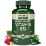Nutrabud Organics Plant Based Vitamin B12 Supplement for Men, Women - 120 Capsules - 100% RDA of Natural B12 for High Absorption (120 Count (Pack of 1)) - Fast UK Delivery - Image 2