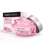 FACESCANADA Pink Aloe Vera Oil-Free Day Gel, 50g | 1.5% Hyaluronic Acid | Intense Hydration | Lightweight, Non Sticky & Absorbs Easily | Soothing, Nourishing & Acne Control | No Alcohol & Parabens - Fast UK Delivery - Image 2