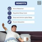 What's Up Wellness Melatonin 5 Mg Sleep Gummies|Tart Cherry And Chamomile Extracts For Muscle Recovery & Nerve Relaxation|Helps You Sleep Soundly | 7 Gummies - Fast UK Delivery - Image 7