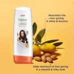 Nisha Hair Conditioner Smooth Naturally Strong Beautiful (Almond and Olive Actives, 180ml (Pack of 2)) - Fast UK Delivery - Image 5