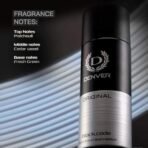 DENVER Black Code Original Deodorant - 200ML | Long Lasting Deo Body Spray for Men - Fast UK Delivery - Image 4