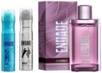 Engage Femme Eau De Parfumspray For Women, Citrus And Floral, 90Ml & Spell Deodorant For Women, Citrus And Fruity, 150 Ml & Drizzle Deodorant For Women, Floral And Lavender, 150 Ml - Fast UK Delivery - Image 2