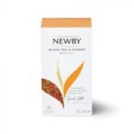 Newby Black Tea & Ginger Tea Bags | 25 Counts | Refreshing Taste of Spicy Ginger & Citrusy Lemon, Enjoy With & Without Milk | 50 gm - Fast UK Delivery - Image 3