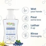 Koparo Natural Foaming Hand Wash | 250ml - Pack of 2 | Vanilla & Blueberry Fragrance | pH Balanced Infused With Glycerin | Safe for All Skin Types | Plant Based | Safe for Kids - Fast UK Delivery - Image 6
