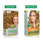 Nisha Cream Hair Color Honey Blonde 150g Pack of 2, Permanent Hair Colour with Natural Henna Extracts, 100% Grey Coverage, Long Lasting Hair Color for Women & Men - Fast UK Delivery - Image 3
