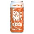 Coolberg Non Alcoholic Beer Assorted Flavors 300ml CANs - Pack of 12 (300ml x 12) Peach & Cranberry - Fast UK Delivery - Image 5