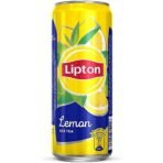 Lipton Lemon Ice Tea Drink, 320 ml, 12 Pack, Yellow & Blue Cans (Imported) - Fast UK Delivery - Image 4