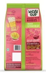 WickedGud Masala Noodles (207gm x 2) No Maida | No Oil | No MSG | High Protein | High Fibre | Cholesterol Free - Fast UK Delivery - Image 3