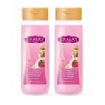 Camay Creme & Strawberry Shower Gel, 500 ml (Pack of 2) - Fast UK Delivery - Image 2