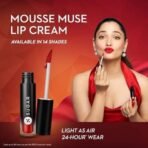 SUGAR Cosmetics Mousse Muse Lip Cream | Lasts 24+ Hrs | Creamy Mousse Lipstick | Waterproof & Smudgeproof | 5ml - 01 Backlit Nude - Fast UK Delivery - Image 7