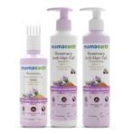 Mamaearth Rosemary Hair Fall Control Kit | Gives up to 94% Stronger Hair | Up to 93% Less Hair Fall | Made Safe Certified | For Men & Women | 650 ml - Fast UK Delivery - Image 2