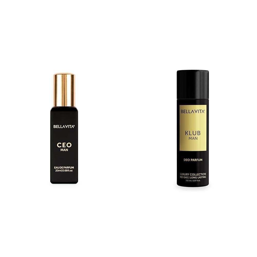 uk417QoaRggeL-1.jpg Bella Vita Luxury Ceo Man Eau De Parfum Spray Klub Man No Gas Body Deodorant Parfum For Men With Lemon Rose And Vanillamusky And Spicy Long Lasting Fragrance Body Perfume Deo 150 Ml, 3 Count - Fast UK Delivery - Image 1