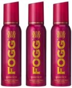 Fogg Essence Perfume Body Spray, Long Lasting No Gas Deodorant for Women, 150ml (Pack of 3) - Fast UK Delivery - Image 2