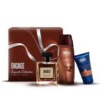 Engage Gift Set- Exquisite Collection Luxury Grooming Kit Gifts for Men, Eau De Parfum 100ml, Body Wash Shower Gel 250ml,Face Wash 100ml, Pack of 3, Birthday, Anniversary Gifts by ITC, Gift Set, Large - Fast UK Delivery - Image 2