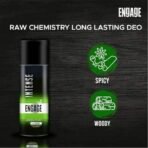 Engage Intense Green Turf Deodorizing Body Sprays For Men, 150ml - Fast UK Delivery - Image 3