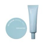 Innisfree No-Sebum Mineral Pact 8.5g & Innisfree No-Sebum Blur Primer 25ml |Smooth Pore Coverage Combo - Fast UK Delivery