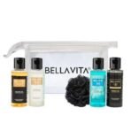 Bella Vita Luxury Men Trial Mini Kit Skai Aquatic, OUD White, KLUB & CEO Man Body Wash Refreshing Shower Gel for Smoother Skin with Aloe Vera 55ml Each - Fast UK Delivery - Image 2