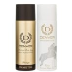 DENVER Prestige & Sporting Club Victor Deodorant - 200ML Each (Combo Pack of 2) | Long Lasting Deo Body Spray - For Men - Fast UK Delivery - Image 2