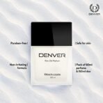 DENVER Black Code Aerosol Gift Set - Deodorant, 200ml + Perfume, 60ml For Men - Fast UK Delivery - Image 5