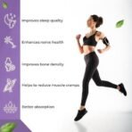 HEALTH VEDA ORGANICS PRIVATE LIMITED High Absorption Magnesium Glycinate, 550mg | 120 Veg Capsules | Supports Nerve & Muscle Health | Improves Sleep Quality | For Both Men & Women (Pack of 2) - Fast UK Delivery - Image 4