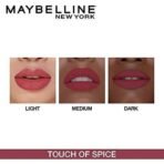 Maybelline New York Color Sensational Creamy Matte, Rich Ruby, Divine Wine and Touch of Spice Lipstick - Fast UK Delivery - Image 7