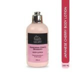 The Bath Store Japanese Cherry Blossom Body Lotion for Women & Men | Body Moisturizer for Oily Skin & Dry Skin - Deep Moisture, Non Sticky Body Lotion | Moisturizer for Body - 200ml - Fast UK Delivery - Image 3