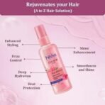 Nisha Professional Hair Reinvigorate Serum 100ml, Pink Hibiscus Hair Serum for Frizzy Hair, Eversilk Hair Serum for All Hair Types - Fast UK Delivery - Image 4