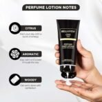 Bella Vita Luxury CEO MAN Eau De Parfum Intense CEO Man Body Perfume Lotion for Nourishing Hydrating Soft Supple & Healthy Skin with Argan Oil & Shea Butter 200 Ml - Fast UK Delivery - Image 7